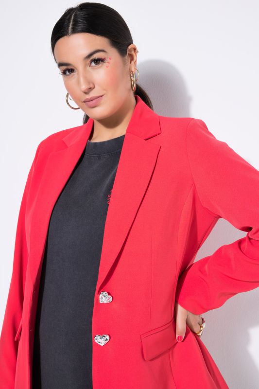 Blazer coupe Fitted Shape, boutons en forme de cœur