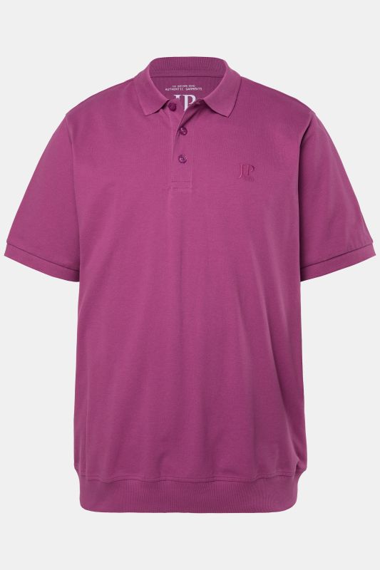 Polo en piqué à manches courtes, coupe ventre confort, collection Basic - du XXL au 10 XL