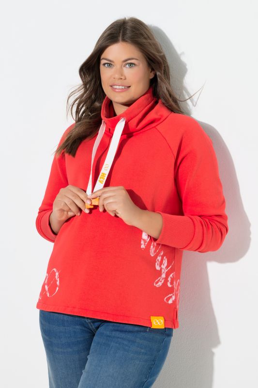 Sweat-shirt à col montant et manches longues