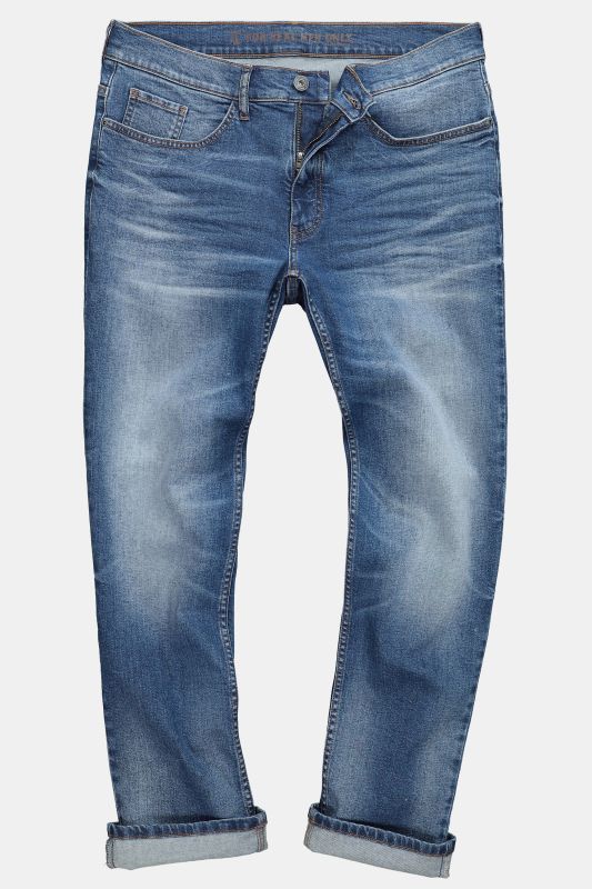Jean JP 1880 5 poches, tissu denim finition FLEXNAMIC®, esprit vintage et coupe Straight Fit - jusqu'à la taille 38/74