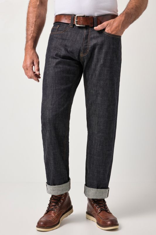 Jean JP 1880 en denim selvedge, technologie FLEXNAMIC®, coupe Loose Fit 5 poches - jusqu'à la taille 74