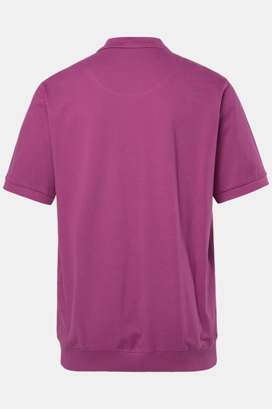 Polo en piqué à manches courtes, coupe ventre confort, collection Basic - du XXL au 10 XL