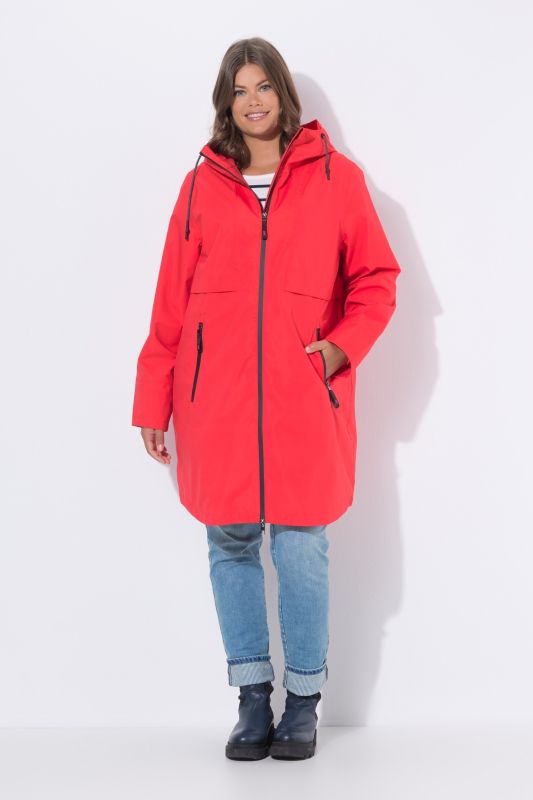 Manteau technique toute saison, capuche
