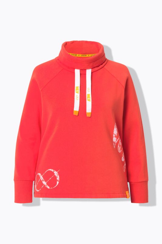 Sweat-shirt à col montant et manches longues