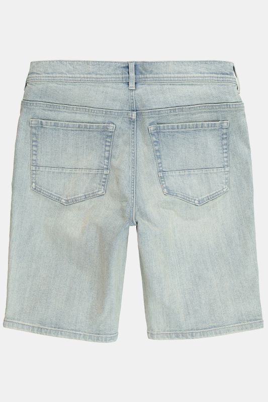 Bermuda en jean JP 1880, technologie FLEXNAMIC®, coupe Loose Fit 5 poches, esprit vintage - jusqu'à la taille 74