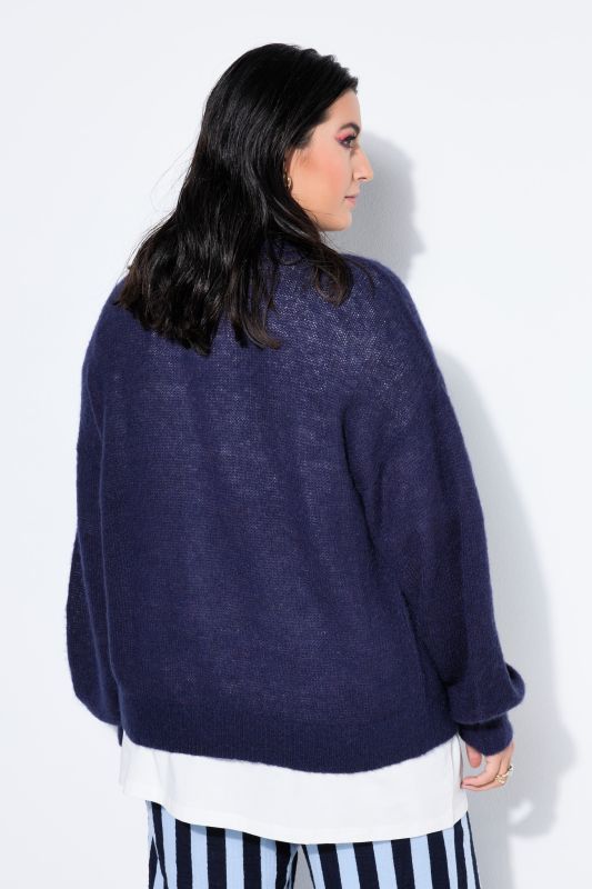 Cardigan en maille très douce, coupe Straight Shape