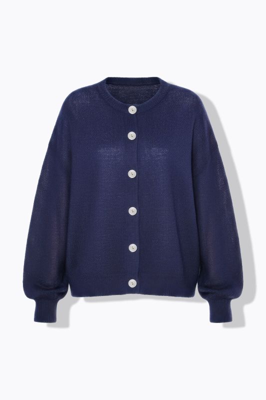 Cardigan en maille très douce, coupe Straight Shape