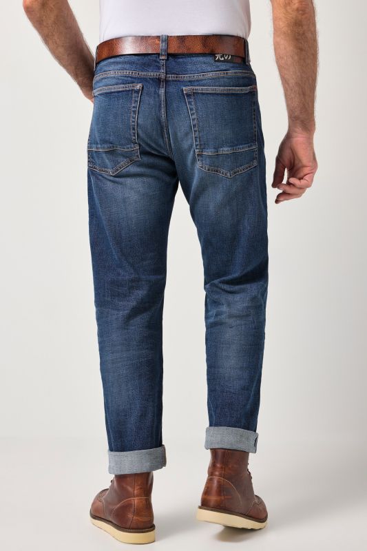 Jean JP 1880 en denim selvedge, technologie FLEXNAMIC®, coupe Loose Fit 5 poches - jusqu'à la taille 74