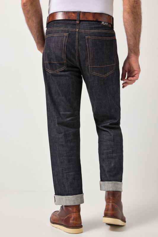 Jean JP 1880 en denim selvedge, technologie FLEXNAMIC®, coupe Loose Fit 5 poches - jusqu'à la taille 74