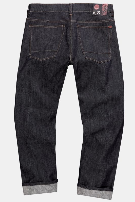 Jean JP 1880 en denim selvedge, technologie FLEXNAMIC®, coupe Loose Fit 5 poches - jusqu'à la taille 74
