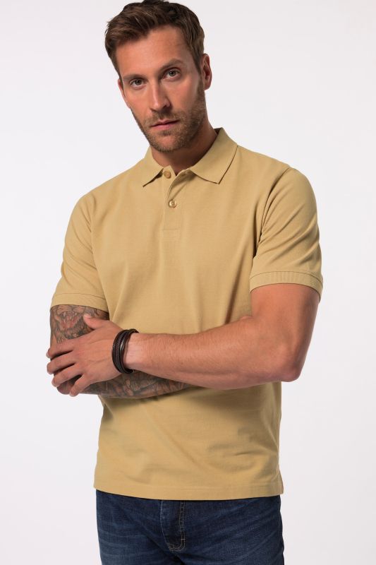 Polo en piqué, manches courtes, collection Basic - jusqu'au 10 XL