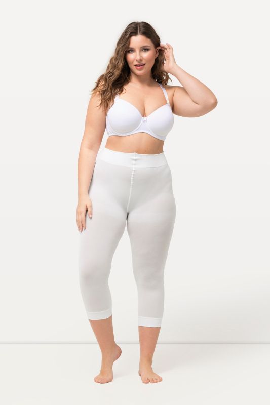 Collant opaque. Longueur corsaire. Protection des cuisses