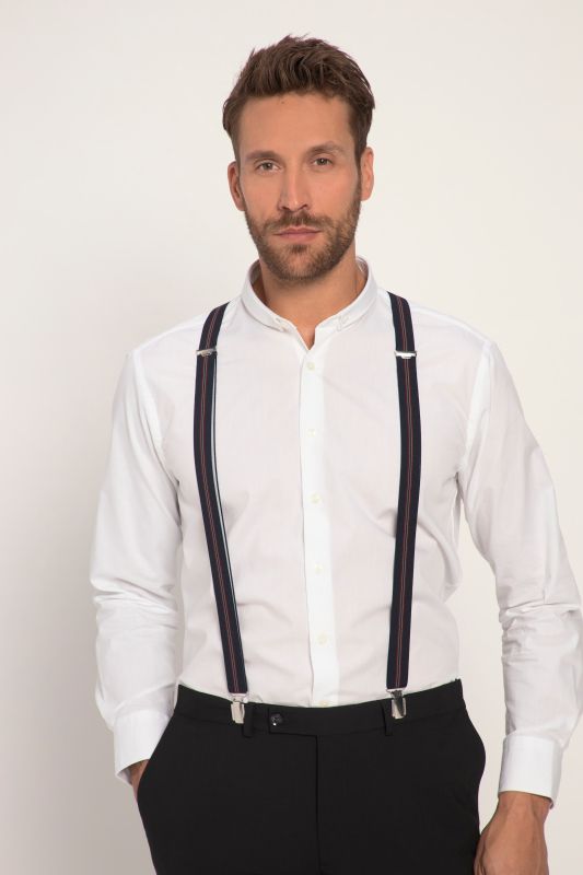 Bretelles avec clips, longueur ajustable