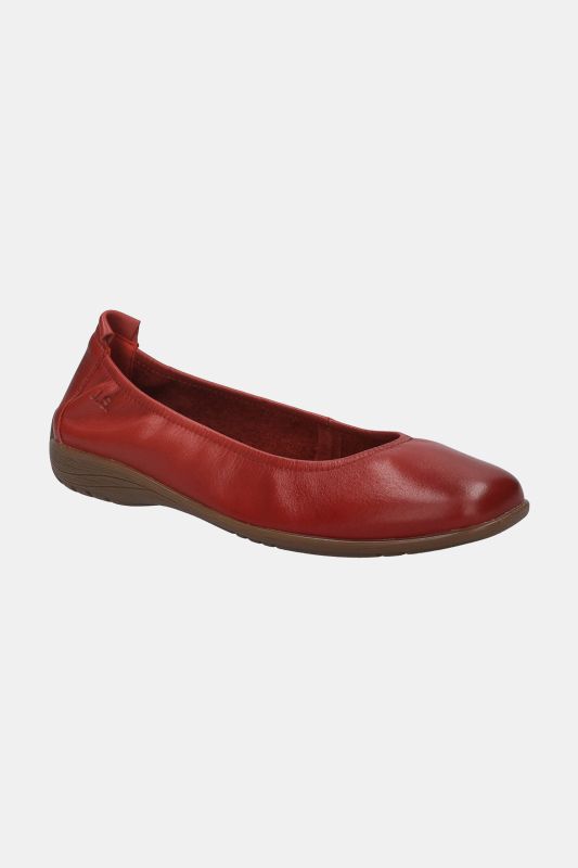 Ballerines en cuir Josef Seibel, doublure en cuir, largeur G