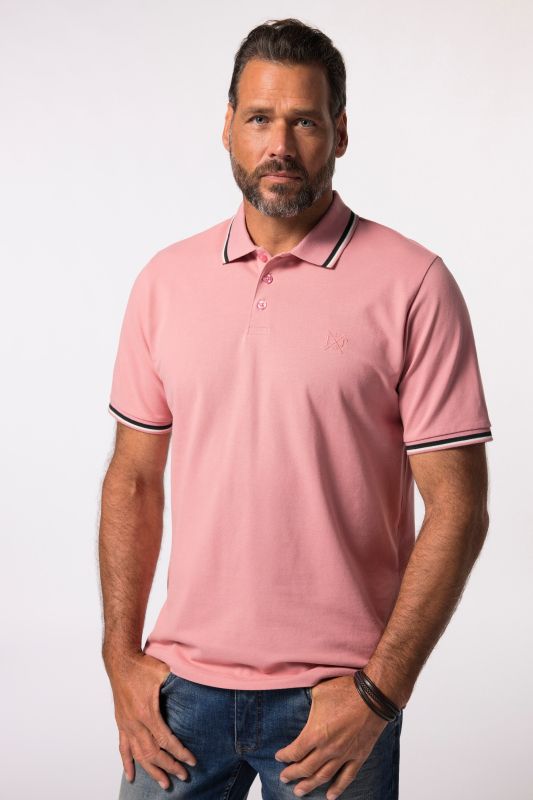 Polo JP 1880 avec technologie FLEXNAMIC®, manches courtes et tissu piqué - jusqu'au 8 XL