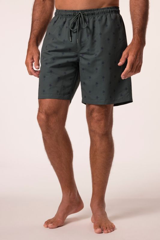 Short de bain JAY-PI, collection Beachwear, taille élastique et imprimé minimaliste - jusqu'au 8 XL
