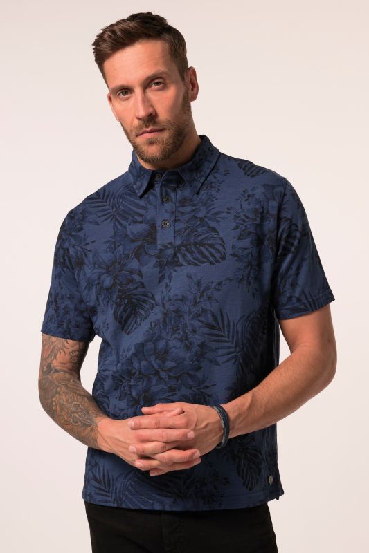 Polo JP 1880, manches courtes et imprimé all-over - jusqu'au 8 XL