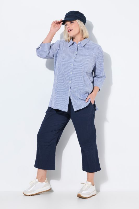 Pantalon 7/8 Ruby, jambe droite. Genoux préformés et taille élastique