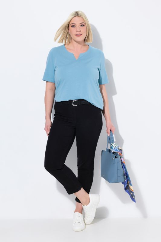 Jegging Sienna 7/8. Jambe slim et taille élastique