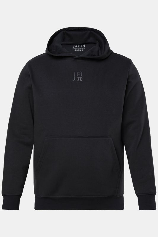 Sweat-shirt à capuche, imprimé dans le dos, collection Fitness - jusqu'au 8 XL
