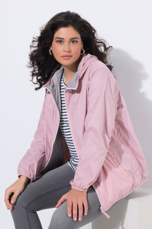 Veste réversible HYPRAR à capuche, matière déperlante