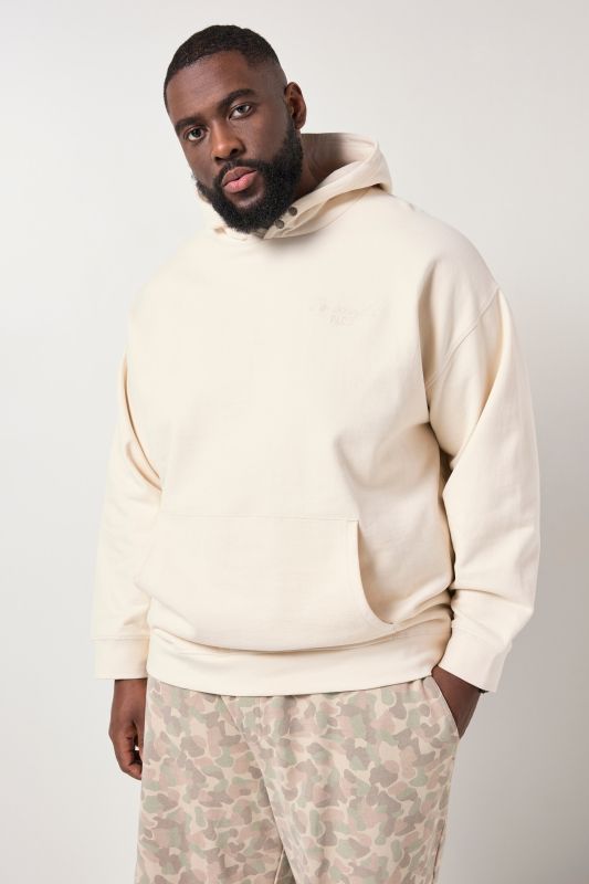 Sweat-shirt à capuche STHUGE, coupe oversize et flocage - jusqu'au 8 XL