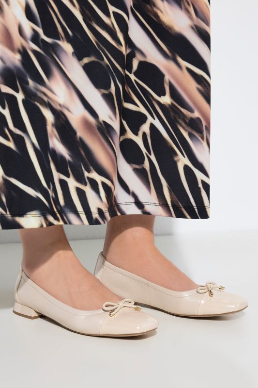 Ballerines en cuir Caprice, mousse à mémoire de forme - largeur&nbsp;G