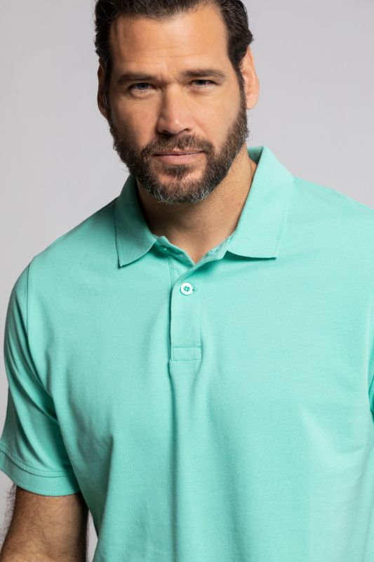 Polo en piqué, manches courtes, collection Basic - jusqu'au 10 XL