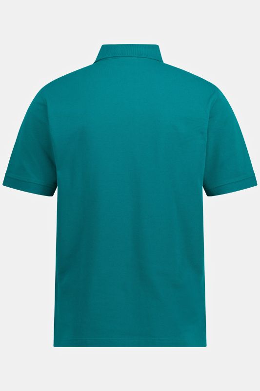 Lot de 2 polos, collection Basic - coton piqué, peigné