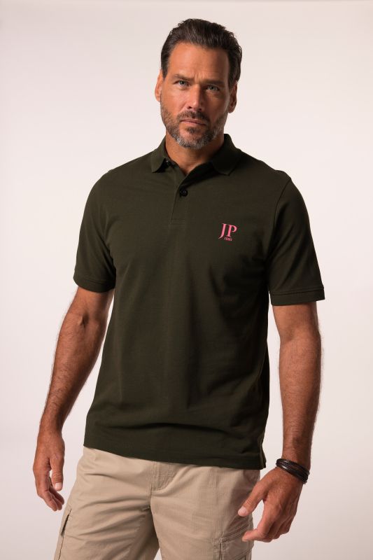 Lot de 2 polos, collection Basic - coton piqué, peigné