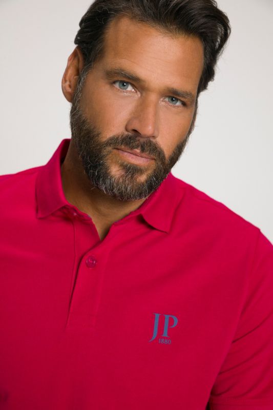 Lot de 2 polos, collection Basic - coton piqué, peigné