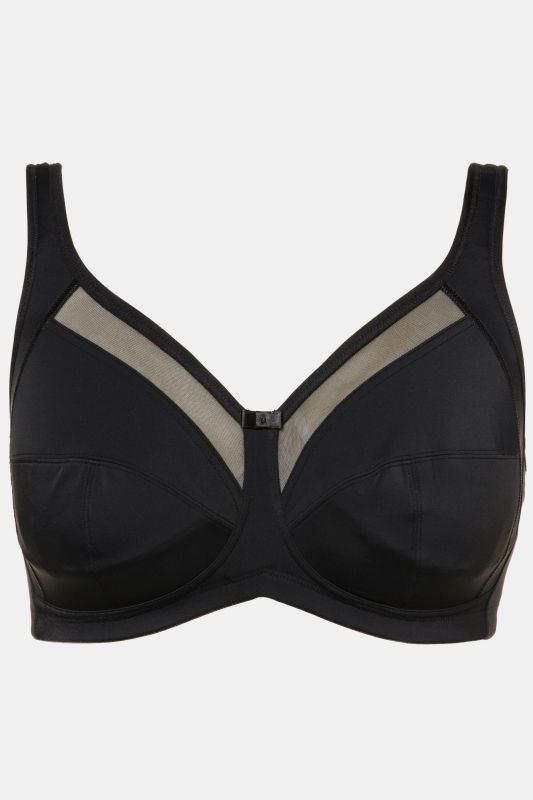 Soutien-gorge de maintien Kelly, bordure en tulle, sans armatures, bonnet H