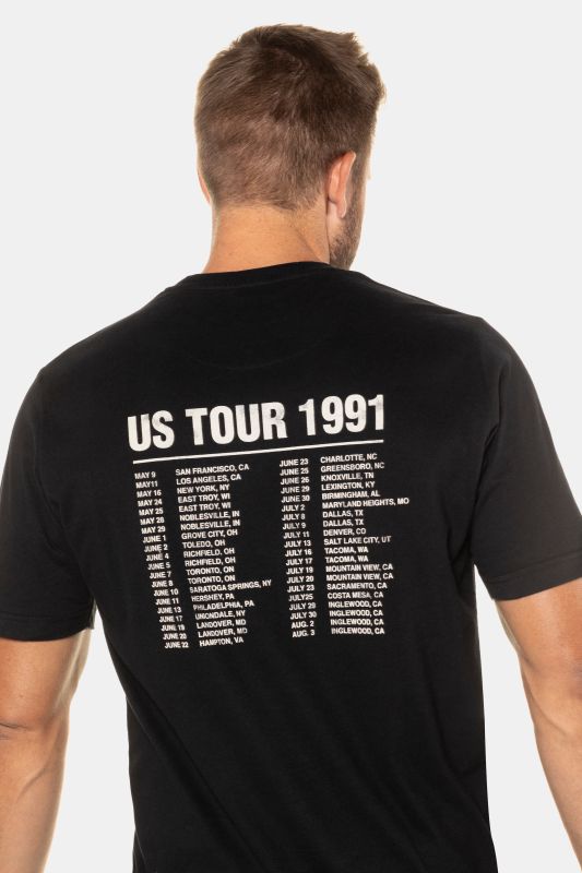 T-shirt, T-shirt de groupe, Guns 'n Roses, manches mi-hauteur