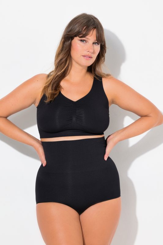 Culotte sculptante à taille haute, effet gainant