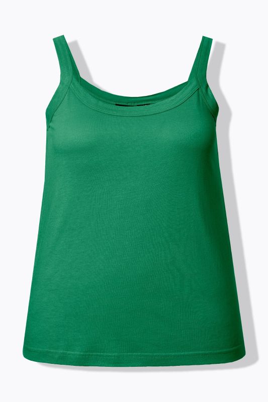 Débardeur à fines bretelles et décolleté rond, en modal mélangé