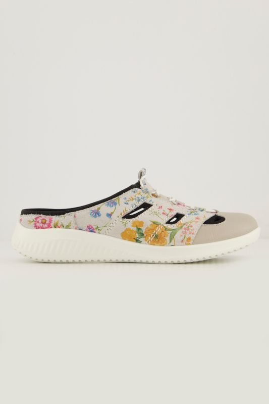 Sabots Jomos, motif floral, laçage, largeur H