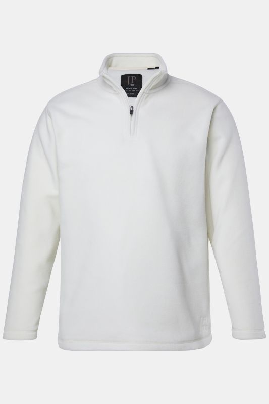 Pull camionneur en polaire , col montant et fermeture zippée, ultra-léger