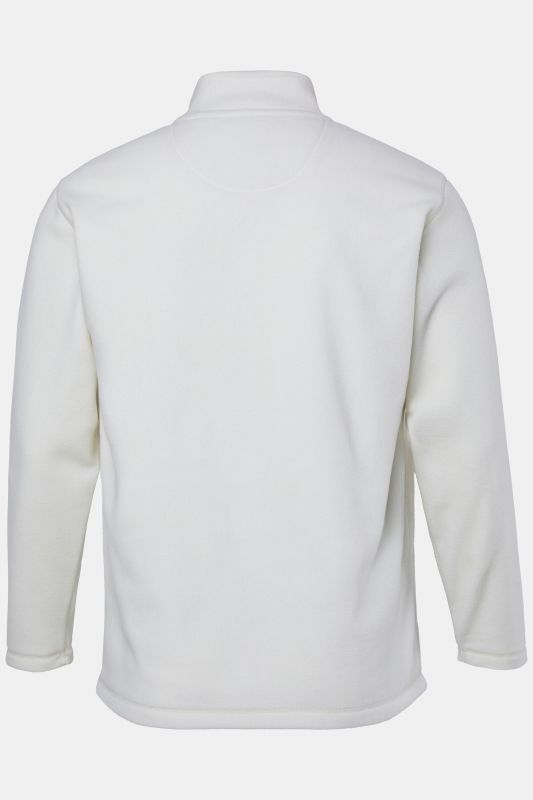 Pull camionneur en polaire , col montant et fermeture zippée, ultra-léger