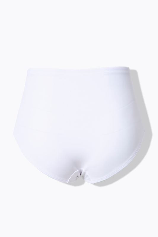 Culotte gainante, dentelle jacquard, taille haute