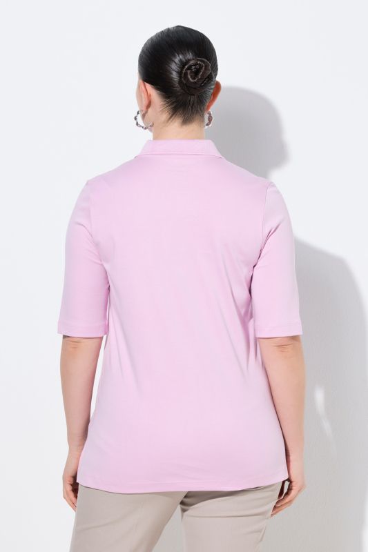 Polo en coton Pima. Coupe Classic et manches courtes