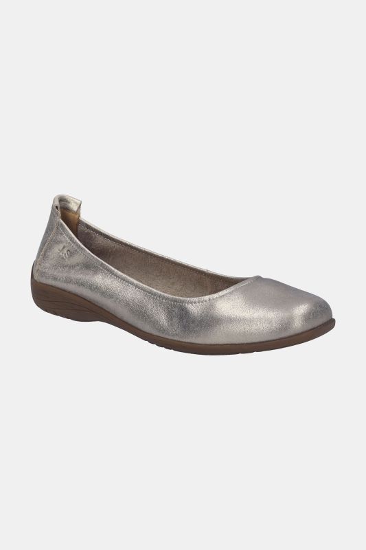 Ballerines en cuir Josef Seibel, doublure en cuir, largeur G