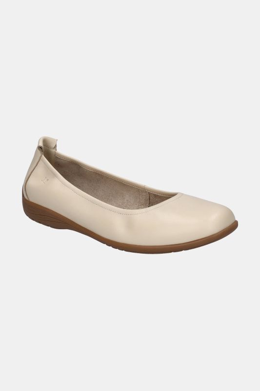 Ballerines en cuir Josef Seibel, doublure en cuir, largeur G