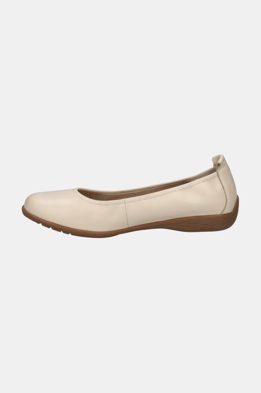 Ballerines en cuir Josef Seibel, doublure en cuir, largeur G