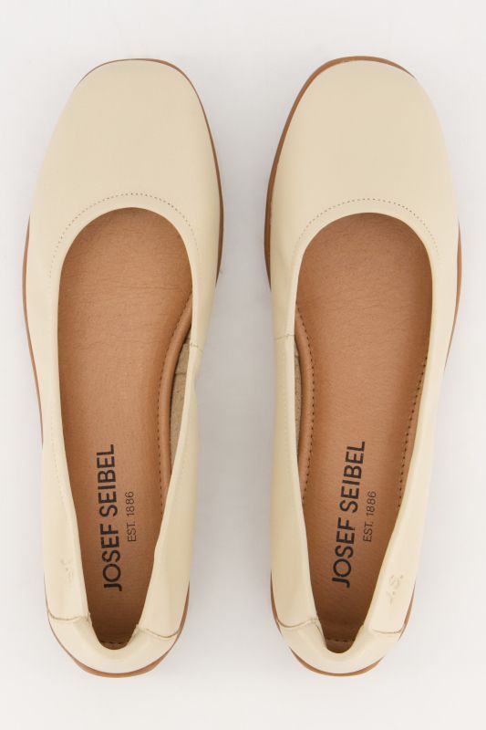 Ballerines en cuir Josef Seibel, doublure en cuir, largeur G