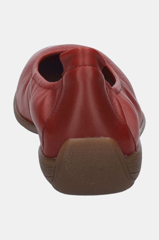 Ballerines en cuir Josef Seibel, doublure en cuir, largeur G