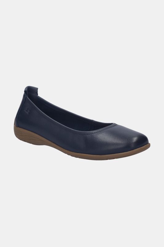 Ballerines en cuir Josef Seibel, doublure en cuir, largeur G
