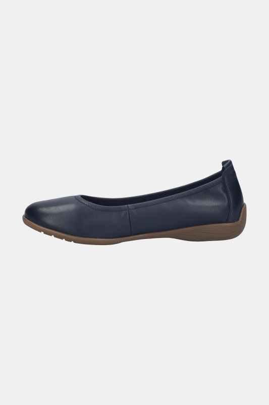 Ballerines en cuir Josef Seibel, doublure en cuir, largeur G