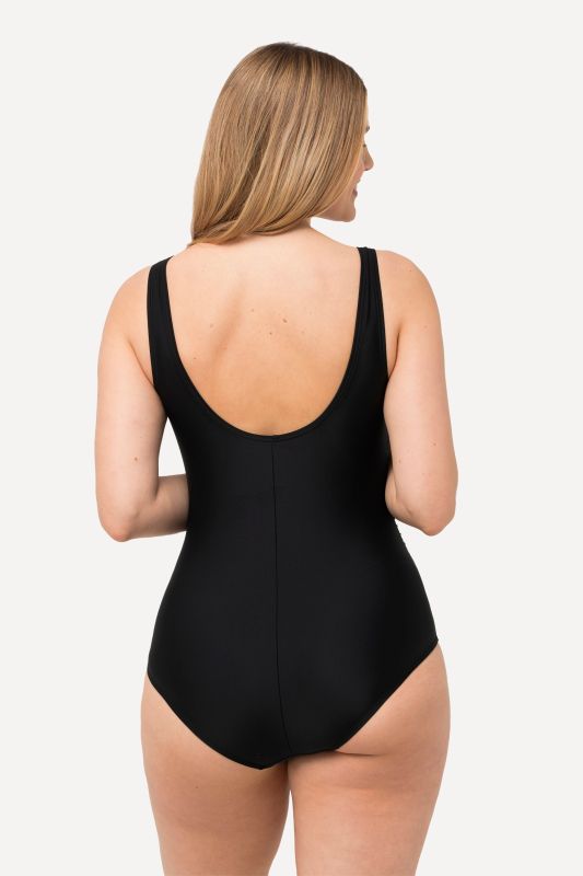 Maillot de bain, bonnets souples. Anneaux fantaisie. Matière recyclée