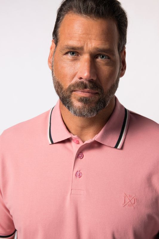 Polo JP 1880 avec technologie FLEXNAMIC®, manches courtes et tissu piqué - jusqu'au 8 XL