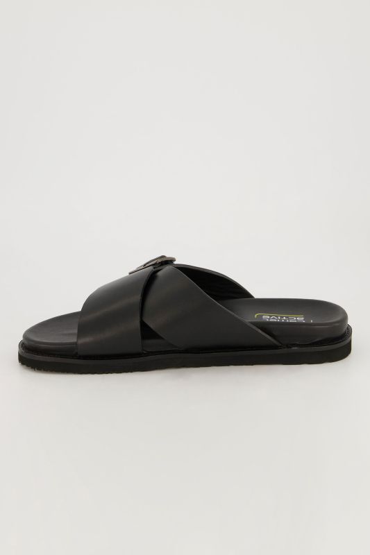 Mules pour homme Camel Active, cuir véritable